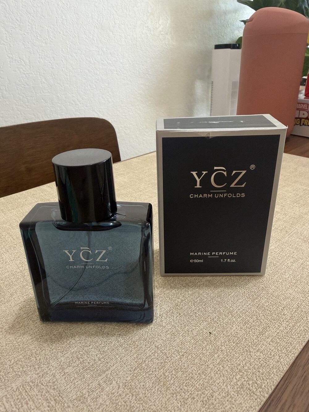 YCZ Charm Unfolds Marine Perfume Fragrance 1.7oz/50mL New In Sealed Box exp 2030
